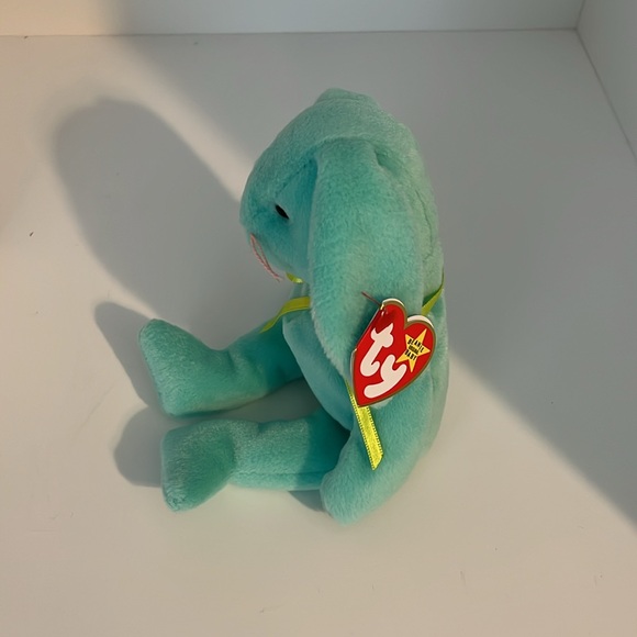 NWT HIPPITY, HOPPITY, FLOPPITY set if 3 bunnies by Ty Beanie Babies 90’s!! - Picture 8 of 14
